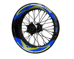 Husqvarna 701 Velg Stickers - tweedelig ontwerp V2