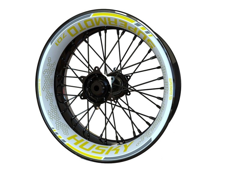 Supermoto Wheel Stickers - Yamaha XTX 660