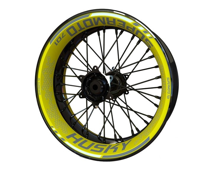 701 Rim Stickers - "Husky/Supermoto"