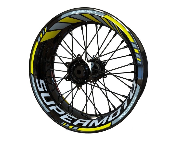 Supermoto Wheel Stickers - "Classic"