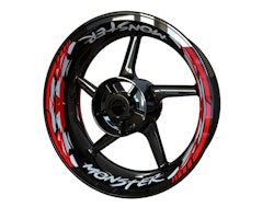 "MONSTER" Wheel Stickers