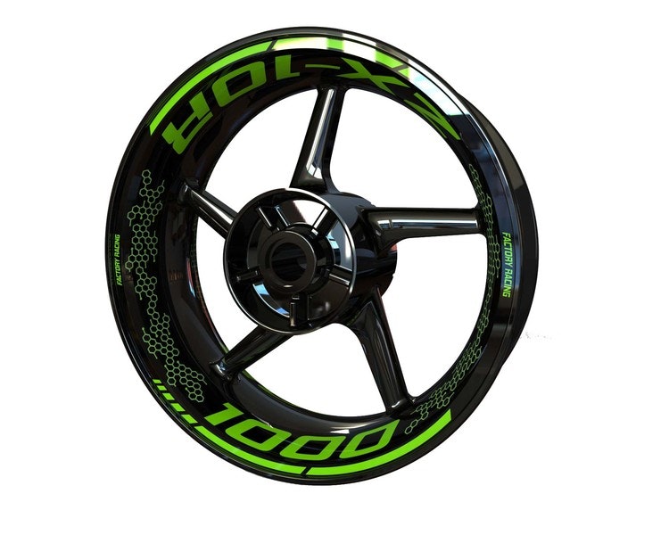 ZX-10R Wheel Stickers - Premium Design