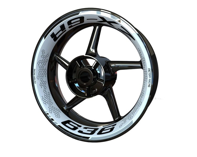 ZX-6R 636 Velg Stickers - Premium ontwerp