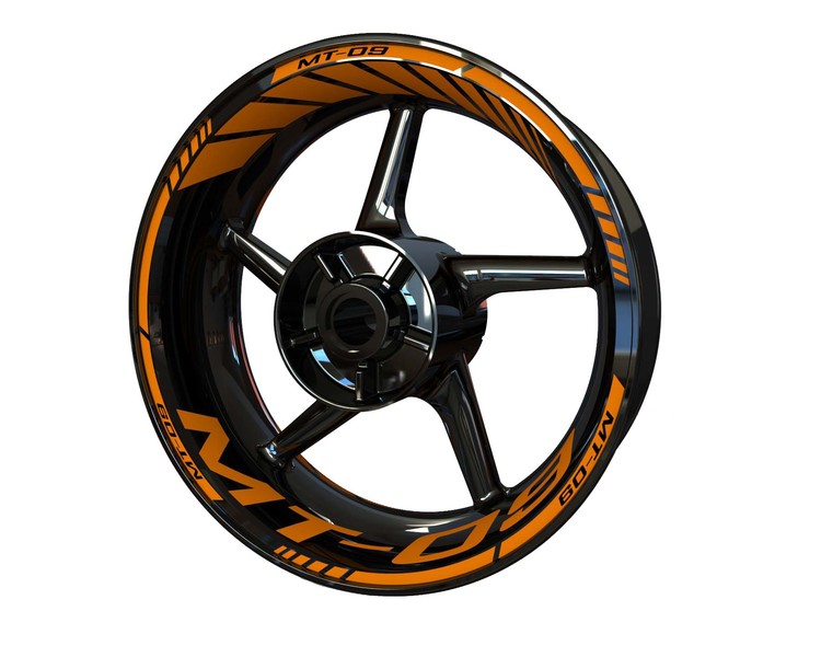 mt09 abs 8 x YAMAHA TRACER 900 Wheel Rim Decals Stickers 20 colors available 