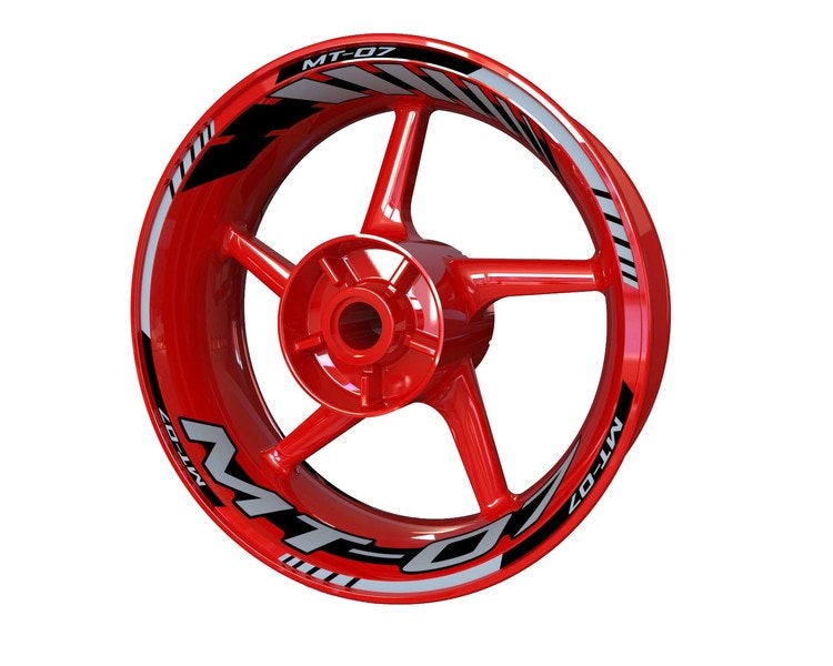 Autocollants de roue pour Yamaha MT-07 - SpinningStickers | Autocollants de  jante de moto