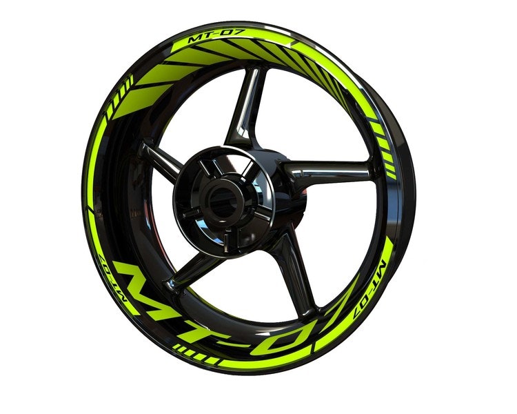 MT-07 Wheel Stickers - "Classic"