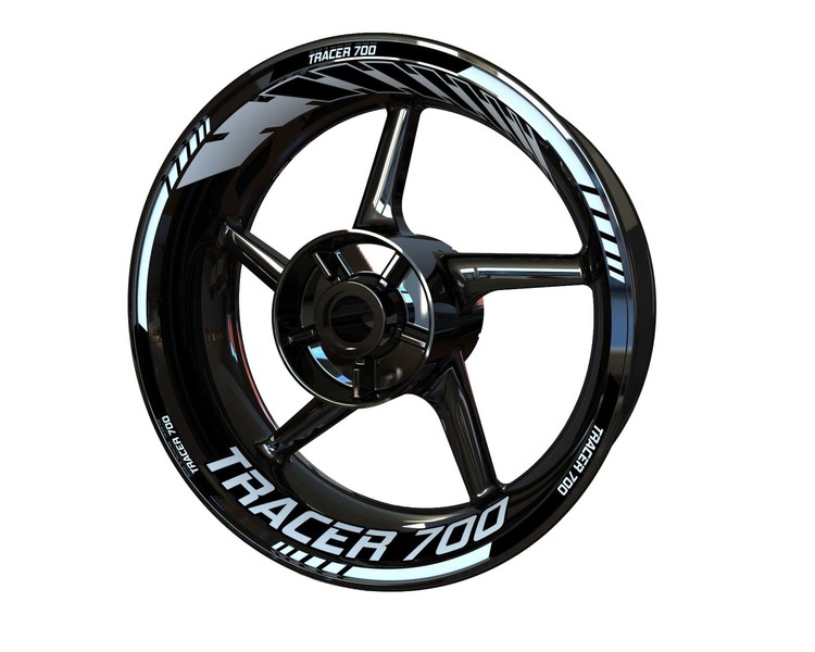 Yamaha Tracer 700 Wheel Stickers - Standard Design