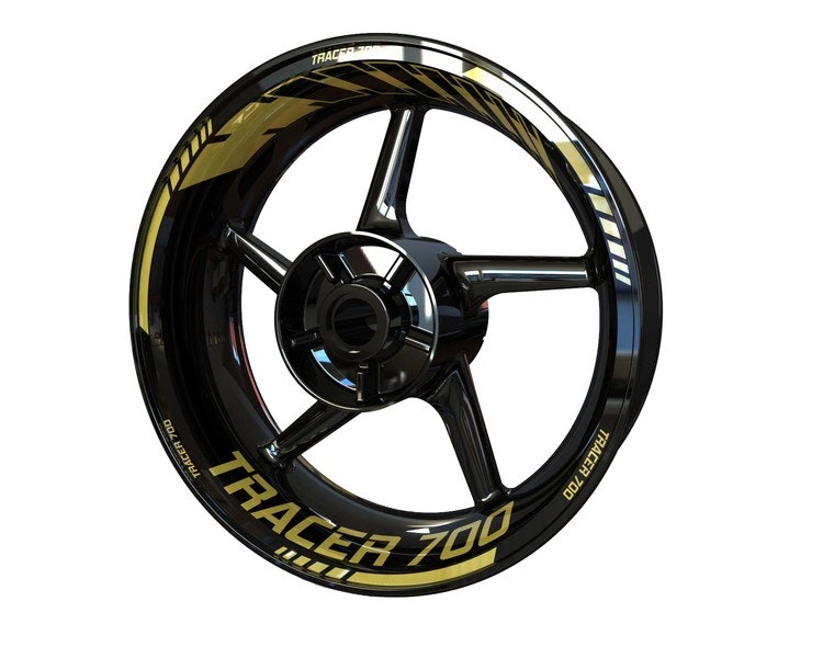 Yamaha Tracer 700 Velg stickers - standaard ontwerp