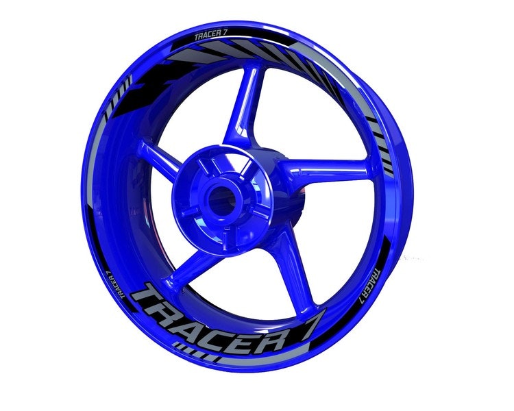 Yamaha TRACER 7 Fälgdekaler  - Standarddesign