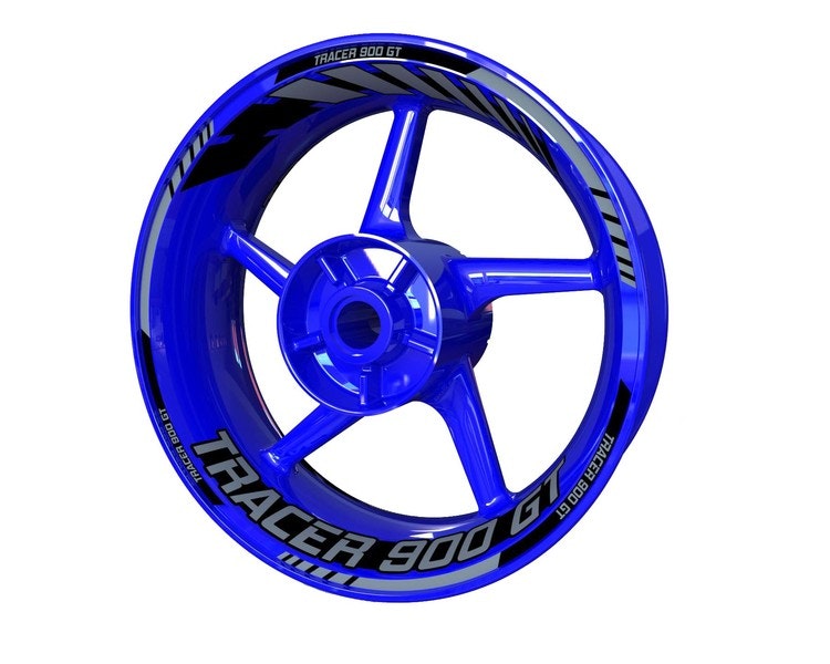 Yamaha Tracer 900 GT Wheel Stickers - "Classic" Standard Design