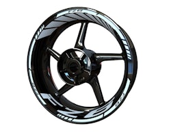 Yamaha FZ6 Wheel Stickers - "Classic" Standard Design