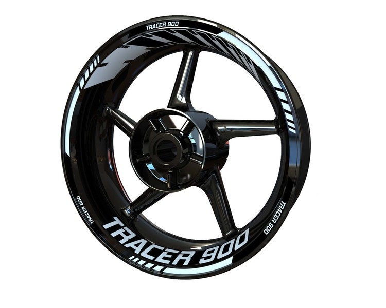 Yamaha Tracer 900 Wheel Stickers - "Classic" Standard Design