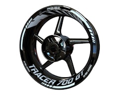 Adesivi per cerchioni Yamaha Tracer 700 GT - Design standard