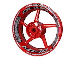 MT-10 Wheel Stickers - "Steel Stripes"