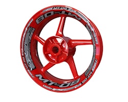 MT-09 Wheel Stickers - "Steel Stripes"