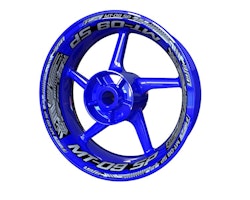 Yamaha MT 09 SP Wheel Stickers - Plus Design