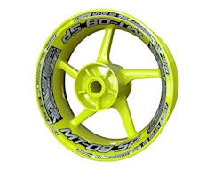 MT-09 SP Wheel Stickers - "Steel Stripes"