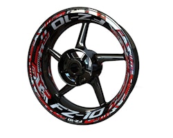 FZ10 Wheel Stickers - "Steel Stripes"