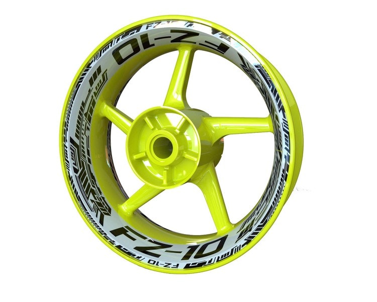 Adesivi per cerchioni Yamaha FZ 10 - Design Premium