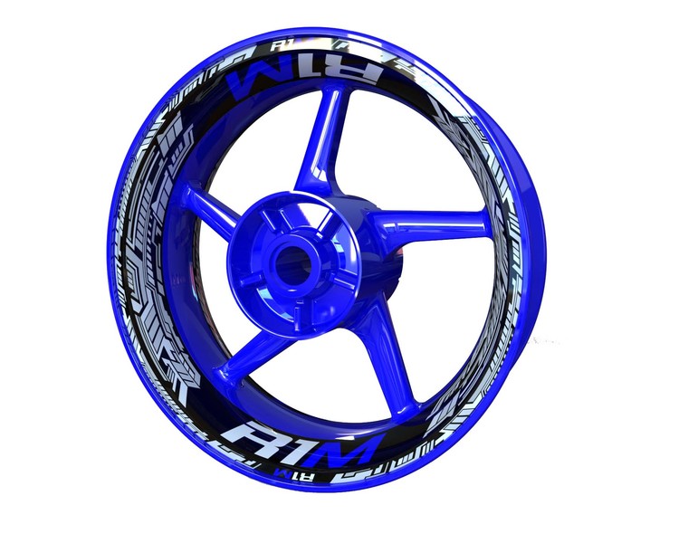 Yamaha R1M Wheel Stickers - Premium Design