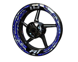 Adesivi per cerchioni Yamaha R1 - Design Premium