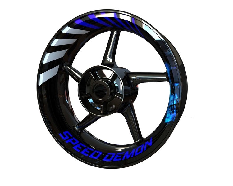 Speed Demon Velg Stickers - Premium ontwerp