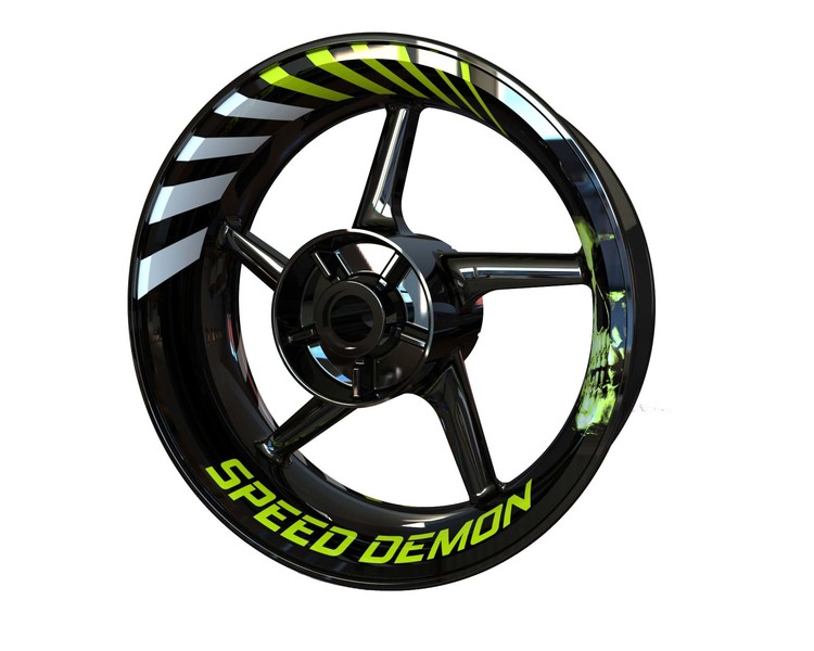 Speed Demon Wheel Stickers - Premium Design