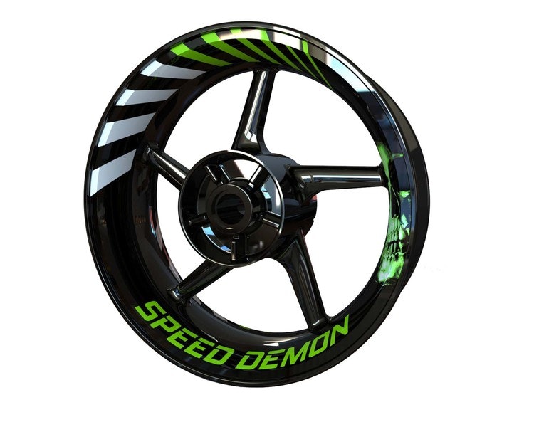 Adesivi per cerchioni Speed Demon - Design Premium