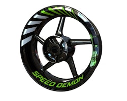 Adhesivos para ruedas "Speed Demon" - Diseño Premium