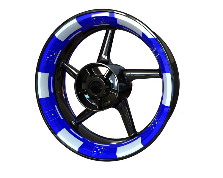Poker Chip Wheel Stickers - Premium Design