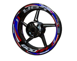 Honda CBR600RR Wheel Stickers - Plus Design