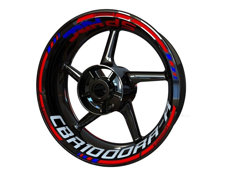 Honda CBR1000RR-R Wheel Stickers - "Classic" Standard Design -  SpinningStickers | #1 Motorcycle & Powersport Graphics