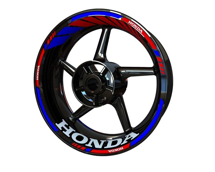 Honda Felgenaufkleber-Kit - Standard Design