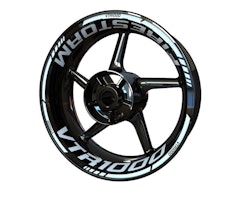 Honda VTR1000 Firestorm Wheel Stickers - "Classic" Standard Design