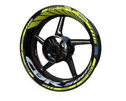 Honda CBR500R Wheel Stickers - "Classic" Standard Design