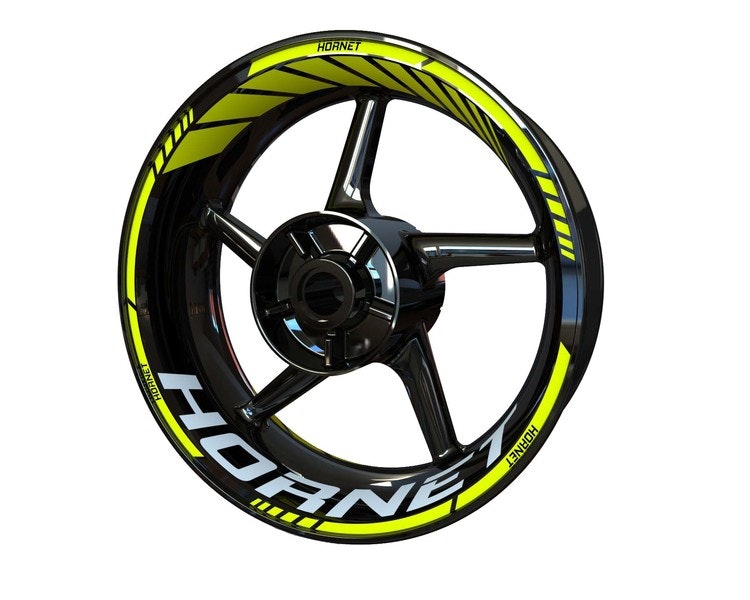 Honda Hornet Wheel Stickers - Standard Design - SpinningStickers | The Best  Motorcycle Rim Stickers
