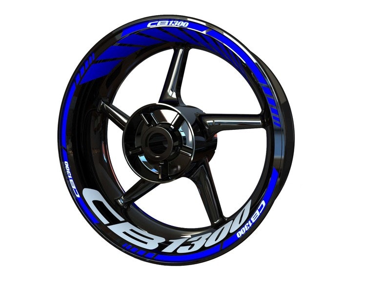 Honda CB1300 Wheel Stickers - "Classic" Standard Design