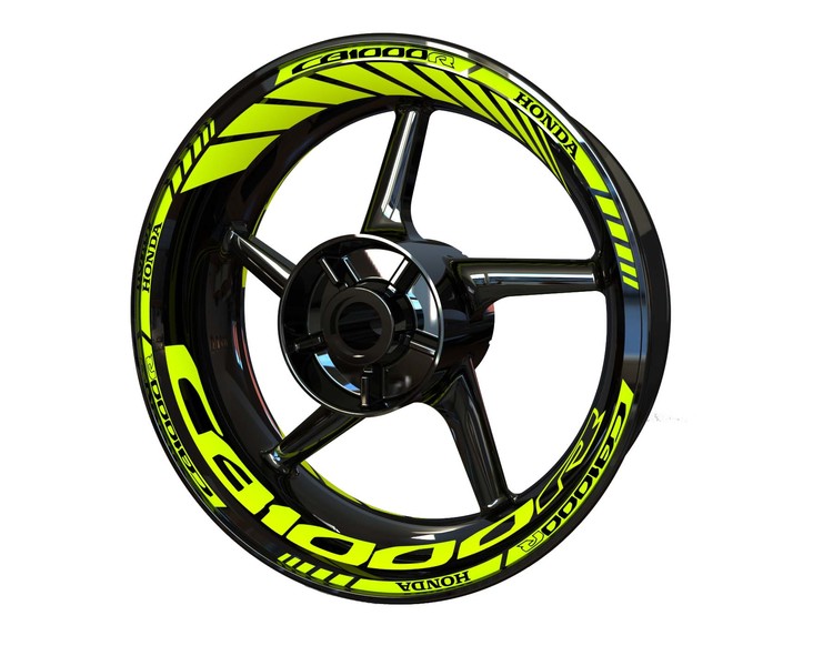 Honda CB1000R Wheel Stickers - Standard Design