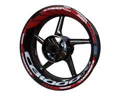 Honda CB1000R Wheel Stickers - "Classic" Standard Design