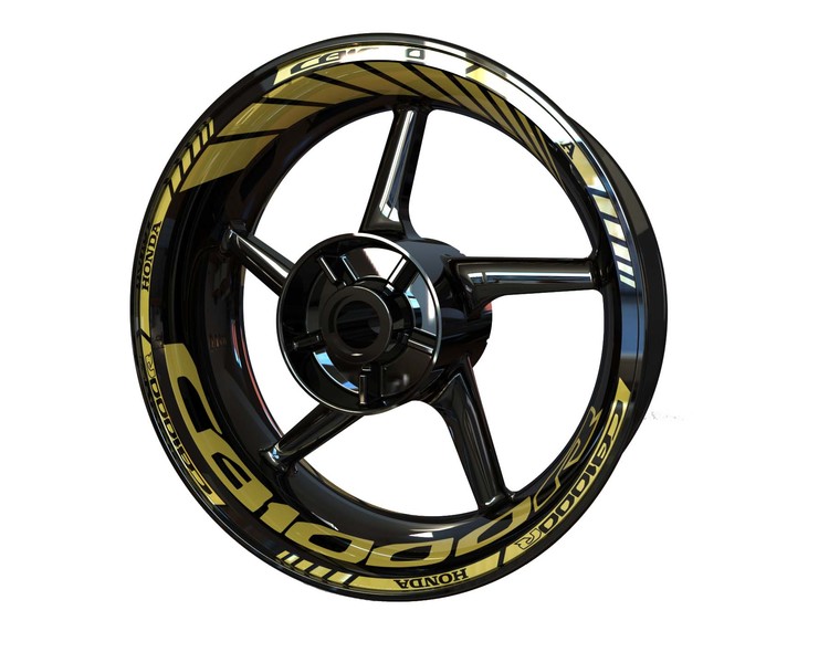 Honda CB1000R Wheel Stickers - Standard Design