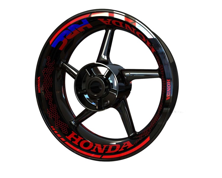 Honda Felgenaufkleber-Kit - Premium Design