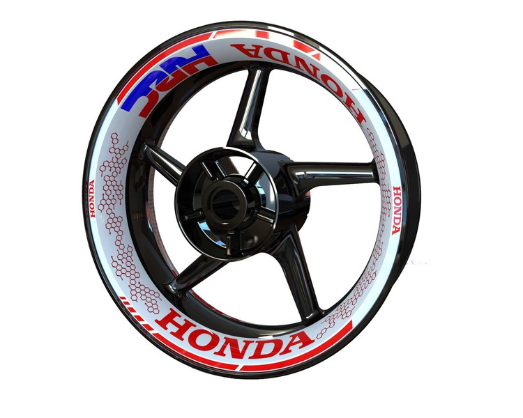 Adesivi per cerchioni Honda - Design Premium