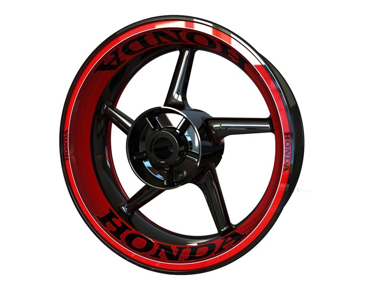 Honda Wheel Stickers kit - Premium Design