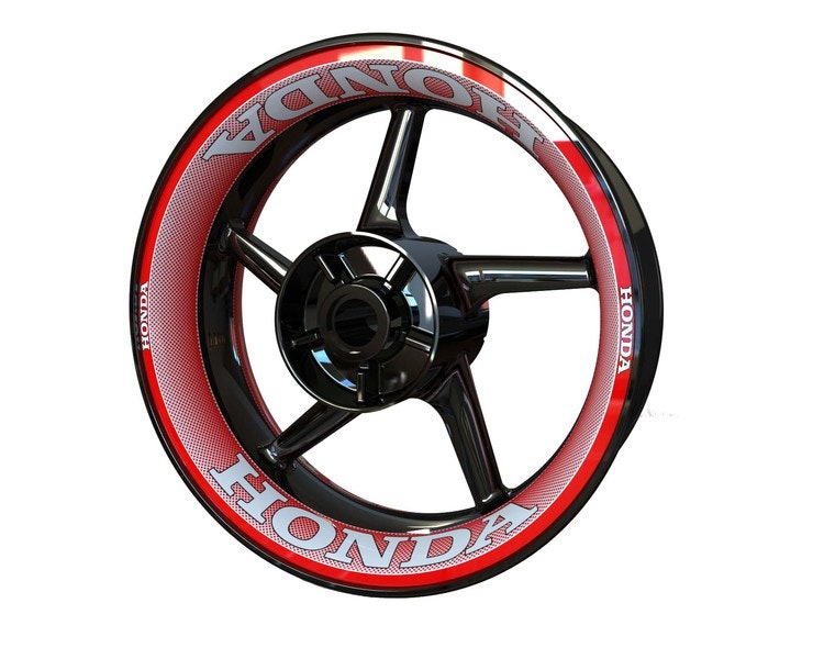 Honda Wheel Stickers kit - Premium Design