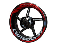 Adesivi per cerchioni Honda CBR900RR - Design standard