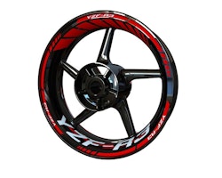 Yamaha YZF-R3 Wheel Stickers - Standard Design