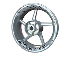 BMW K1200GT Wheel Stickers - "Classic" Standard Design