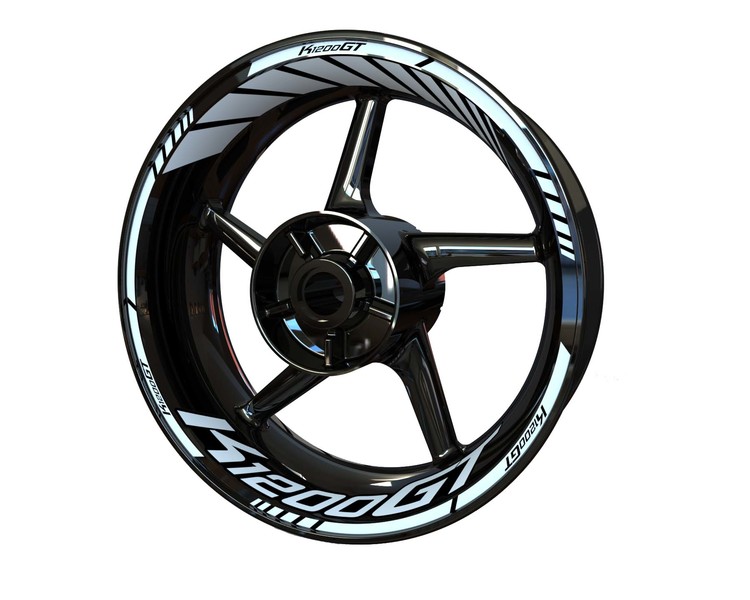 BMW K1200GT Wheel Stickers - Standard Design
