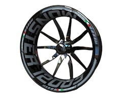 Monster 1200S Wheel Stickers - "Classic"