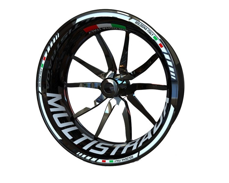 Multistrada Wheel Stickers - "Classic"